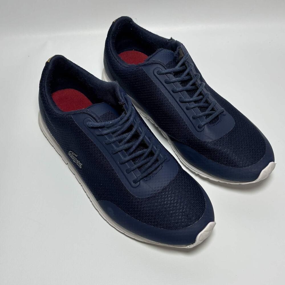 Lacoste Helaine Runner 318 1 SPW Navy Womens 6.5 Shoes 736SPW0031
